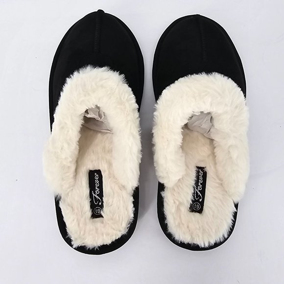 Forever 21 Black and Cream Mules - Picture 5 of 9